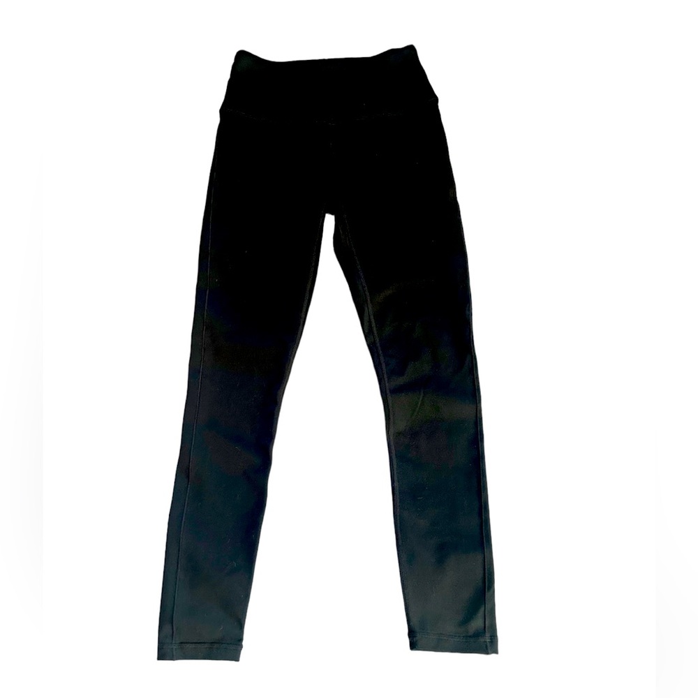 Womens Prana 7/8 Black Leggings (XS)